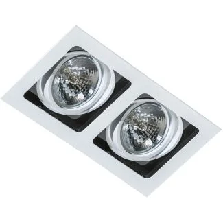 AZZARDO GM2202-WH / AZ1447 Sisto 2 (white) Lampa wpuszczane