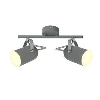 CANDELLUX 92-66480 GRAY LISTWA 2X40W E14 SZARY