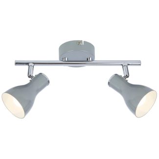 CANDELLUX 92-66626 JULIE LISTWA 2X40W E14 SZARY