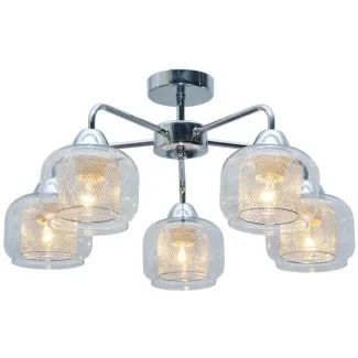 CANDELLUX 35-67104 RAY AMPLA 5X40W E14 CHROM