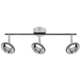 CANDELLUX 93-67623 SKIPPER LISTWA 3X6W LED COB GŁÓWKA OKRĄGŁA 1E Z PRZEGUBEM KD SYSTEM CHROM