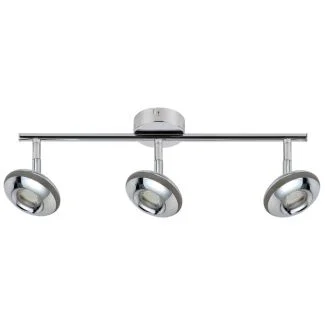 CANDELLUX 93-67623 SKIPPER LISTWA 3X6W LED COB GŁÓWKA OKRĄGŁA 1E Z PRZEGUBEM KD SYSTEM CHROM