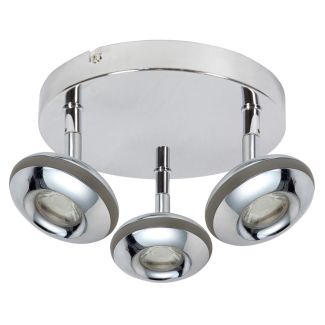 CANDELLUX 98-67685 SKIPPER PLAFON 3X6W LED COB GŁÓWKA OKRĄGŁA 1E Z PRZEGUBEM KD SYSTEM CHROM