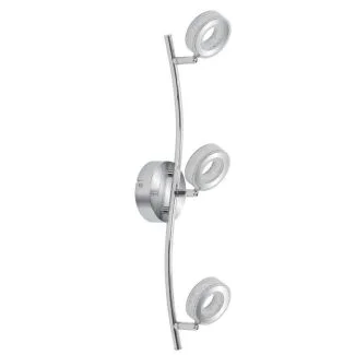 CANDELLUX 93-65957 VINOLA LISTWA 3X5W LED CHROM 3000K