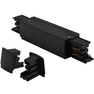 AZZARDO AZ2977 Line power + 2x End Cap (black) łącznik plus zaślepki 3-fazowy