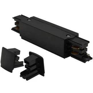 AZZARDO AZ2977 Line power + 2x End Cap (black) łącznik plus zaślepki 3-fazowy