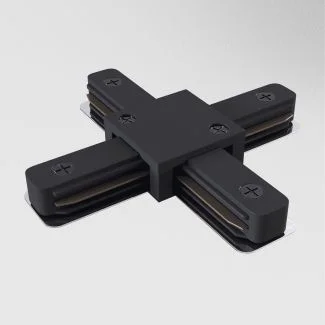 MAYTONI TRA001CX-11B Single phase track system Accessories for tracks Track Lighting Accessory Black łącznik 1-fazowy