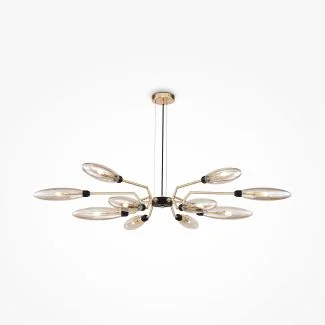 MAYTONI MOD012CL-12G Modern Ventura Pendant Lamp Matt Gold