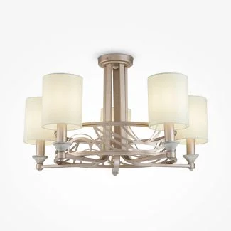 MAYTONI H004CL-05BG House Vittoria Chandelier Cream with Gold