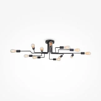 MAYTONI T532CL-12B Loft Gilbert Ceiling Lamp Black