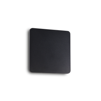 IDEAL LUX COVER AP1 SQUARE SMALL NERO 195766