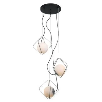 ITALUX Canto PEN-5696-3-BKCR lampa wisząca