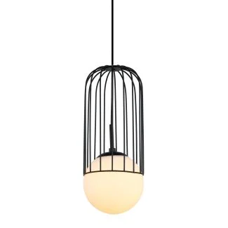 ITALUX Matty MDM-3939/1 BK lampa wisząca