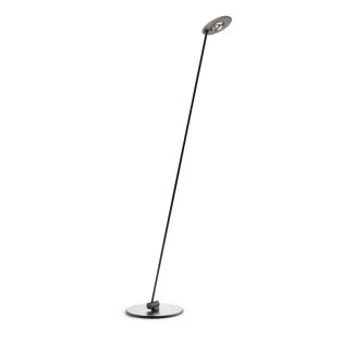 YASKR FL0104 SOLENIA lampa podłogowa czarny + szczotkowane różowe złoto