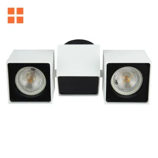 HOLDBOX HB12025 VASTO CEILING SPOT II GU10 WHITE & BLACK