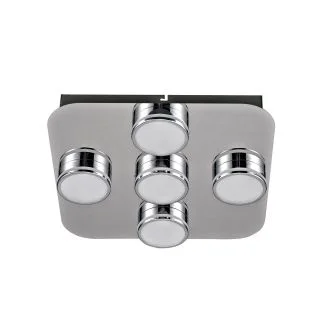 ITALUX HD-4011N-05-9051D CH Marcel plafon Chrom 3000K