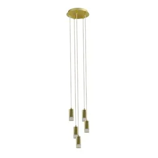 ITALUX HD443N-05-8144 NN BB Mentin lampa wisząca mosiądz 3000K