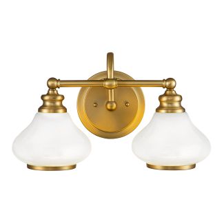 ELSTEAD HK-AINSLEY2-BATH-BB Kinkiet Ainsley - 2 PŁ - Szczotkowany mosiądz