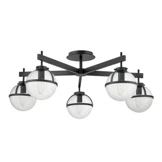 ELSTEAD HK-HOLLIS-5-C-BK Półplafon Hollis - 5 źródeł światła - Czarny