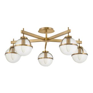 ELSTEAD HK-HOLLIS-5-C-HB Półplafon Hollis - 5 źródeł światła - Stary mosiądz