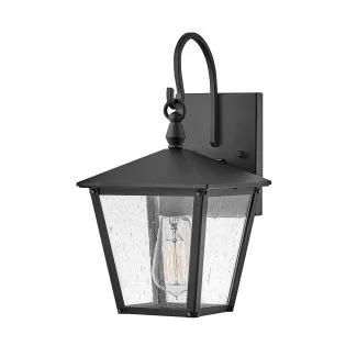 ELSTEAD HK-HUNTERSFIELD2-S-BK Mała latarnia naścienna Huntersfield - 1 PŁ