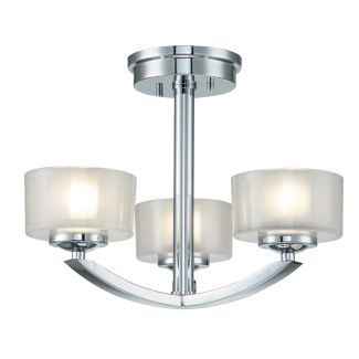 ELSTEAD HK-MERIDIAN-SF-BATH-PC Półplafon Meridian - 3 PŁ - Polerowany chrom
