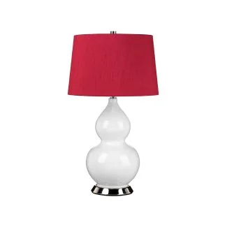 ELSTEAD ISLA-PN-TL-RED Lampa stołowa Isla - 1 PŁ - Polerowany nikiel
