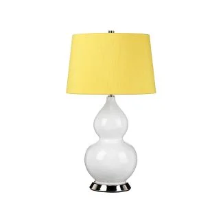 ELSTEAD ISLA-PN-TL-YELLOW Lampa stołowa Isla - 1 PŁ - Polerowany nikiel