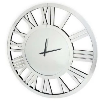 ARTEHOME JSF274 Zegar Leon okrągły klasyczny lustrzany ścienny 80 cm