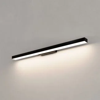LIGHT PRESTIGE LP-987/1W M BK Kinkiet Aqua 66,5 cm czarny IP44 LED CCT