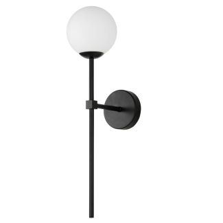 LIGHT PRESTIGE LP-008/1W BK Kinkiet Piruleta czarny 1xG9