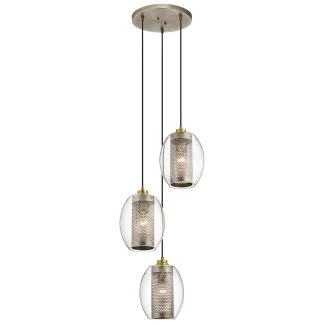 ELSTEAD KL-ASHER-3PC-AP Lampa wisząca Asher II - 3 PŁ