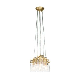 ELSTEAD KL-BRINLEY6-BB Lampa wisząca Brinley - 6 źródeł światła - Szczotkowany mosiądz
