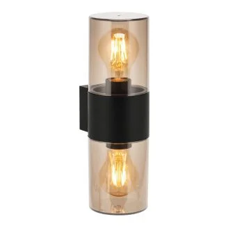 AZZARDO AZ5864 HAGER 2 WALL IP54 BK