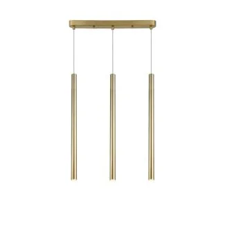 LIGHT PRESTIGE Lampa wisząca Lungo 3xG9 złota LP-894/3L GD