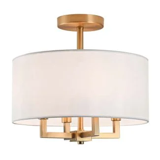 COSMOLIGHT Plafon LILLE C04913BR-WH