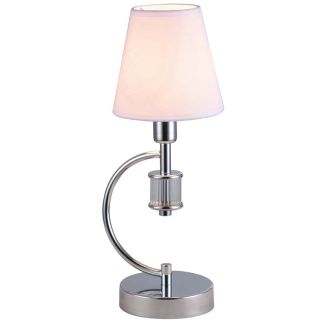 COSMOLIGHT Lampa stołowa LIVERPOOL T01193CH-WH
