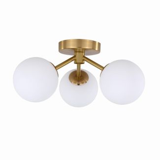 LIGHT PRESTIGE LP-002/3C Dorado 3 plafon złoty