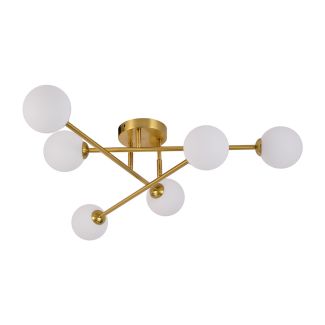 LIGHT PRESTIGE LP-002/6C Dorado 6 plafon złoty