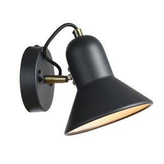 LIGHT PRESTIGE LP-1122/1W BK Astama kinkiet czarny