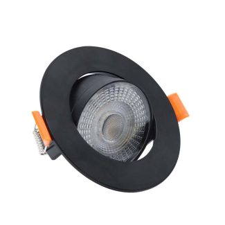 LIGHT PRESTIGE LP-1506/1RS BK Ruchome oczko podtynkowe Plus czarne LED CCT