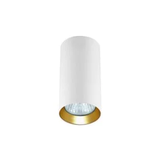 LIGHT PRESTIGE LP-232/1D - 130 WH/GD Manacor oczko białe/złoty 13cm