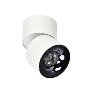 LIGHT PRESTIGE LP-2626/1RM WH movable Ruchoma oprawa natynkowa Brema biała LED CCT