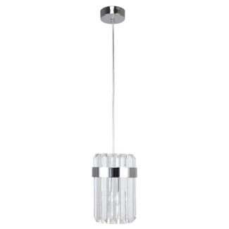 LIGHT PRESTIGE LP-2910/1P CH Lampa wisząca Vetro 1 chrom 1xE14