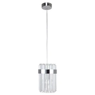 LIGHT PRESTIGE LP-2910/1P CH Lampa wisząca Vetro 1 chrom 1xE14