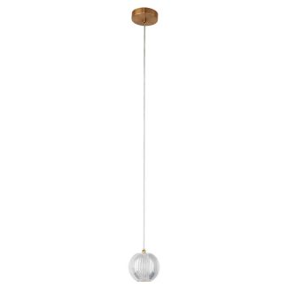 LIGHT PRESTIGE LP-3303/1P GD Lampa wisząca Brillant 1 złota LED CCT