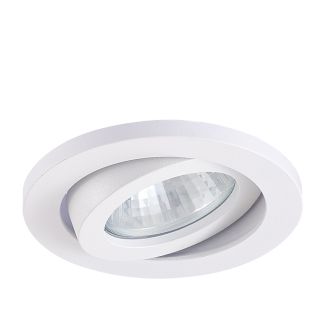 LIGHT PRESTIGE LP-440/1RS WH movable Lagos oczko podtynkowe okrągłe ruchome białe IP20