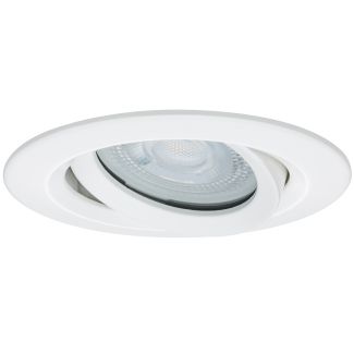 LIGHT PRESTIGE LP-4425/1RM WH Lagos oczko IP65 ruchome białe