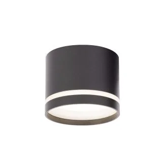 LIGHT PRESTIGE LP-6331/1SM R1 BK Kendal GX53 oprawa natynkowa ring1 czarna