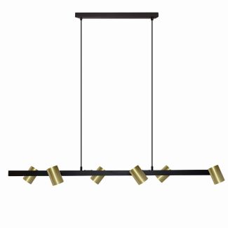 LIGHT PRESTIGE LP-731/6L GD Snow 6 linia lampa wisząca złota
